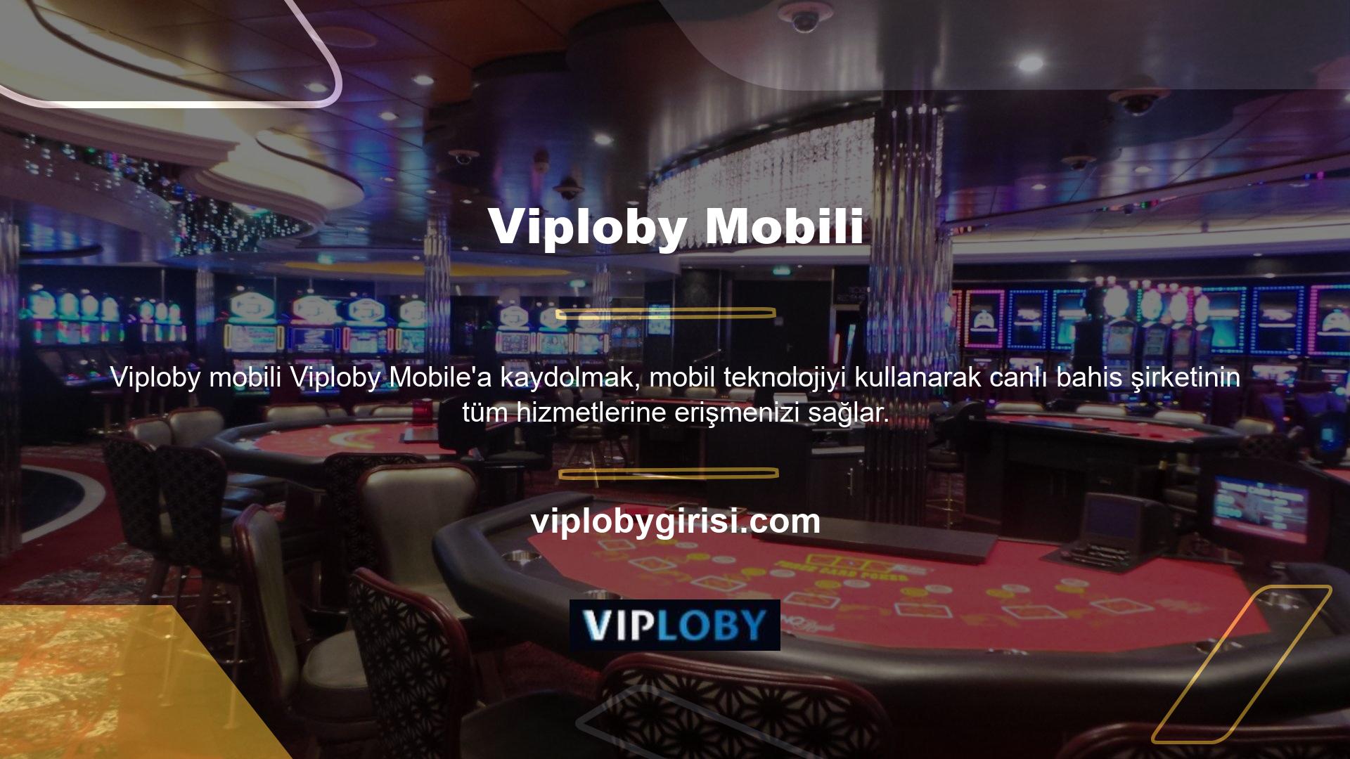 Mobil spor bahislerine ve canlı bahislere odaklanan Viploby, platform üyelerine en iyi altyapı kalitesini ve en büyük kazanma fırsatlarını sunuyor