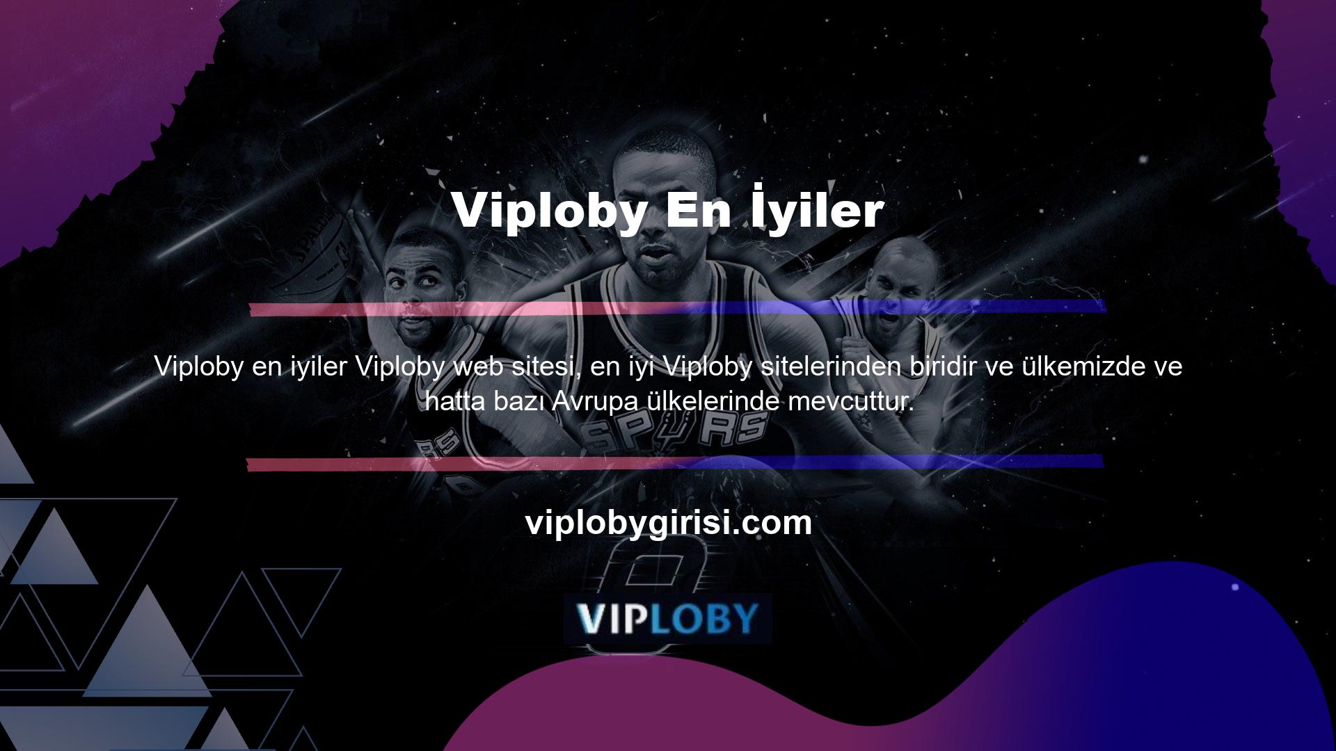 Viploby Euro League bahisleri herkese futbol ve basketbol üzerine bahis yapma şansı verir ve istediğiniz kadar bahse girebilirsiniz! Çoğu insan futbola bahis oynamayı sever, ancak daha heyecan verici bir şey istiyorsanız, basketbol oyunlarına bahse girmelisiniz